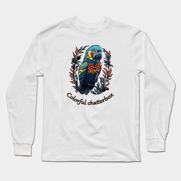 parrot Long Sleeve T-Shirt by ElArrogante